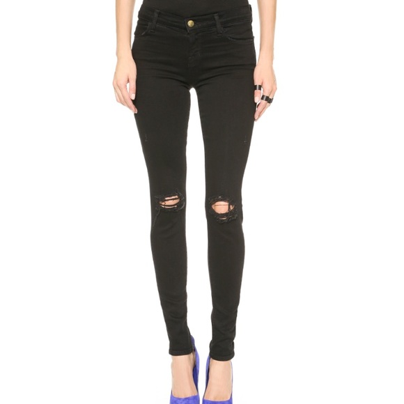 J Brand Denim - J Brand distressed skinny jeans - HOST PICK